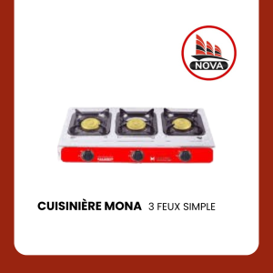 CUISINIERE MONA 3 feux simple