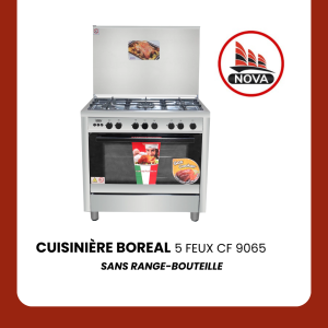 CUISINIERE BOREAL 5 feux CF 9065