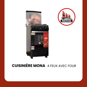 CUISINIERE MONA 4 feux avec four