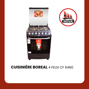 CUISINIERE BOREAL 4 feux CF 6460