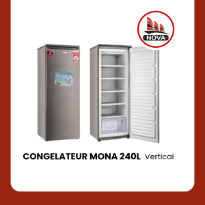 CONGELATEUR VERTICAL MONA 240L