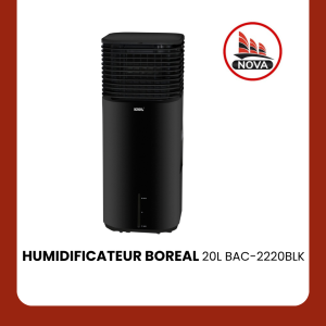 HUMIDIFICATEUR BOREAL 20L BAC-2220BLK