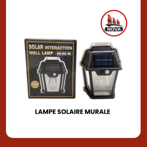 LAMPE SOLAIRE MURALE