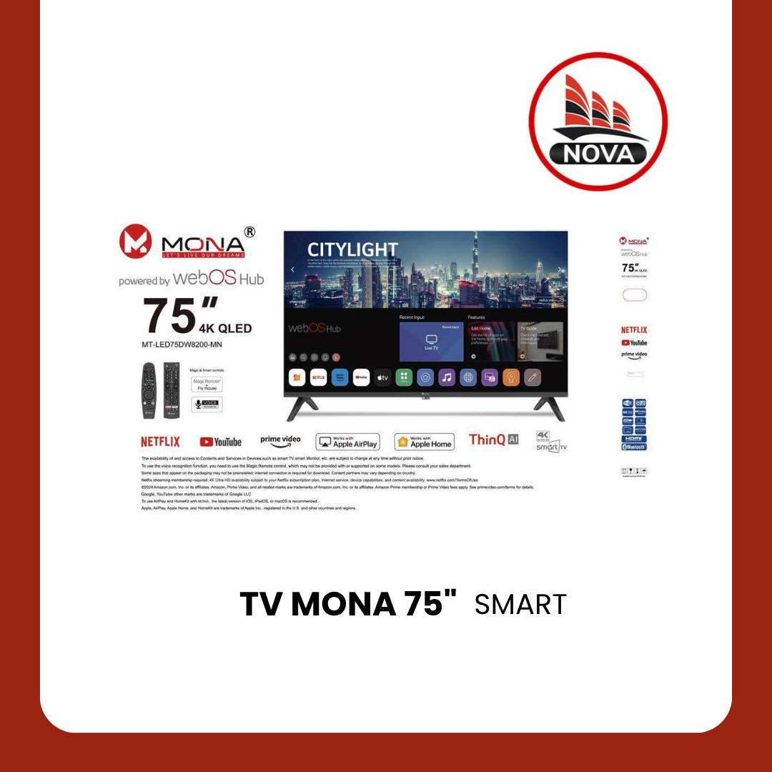 TV MONA 75 SMART WebOs