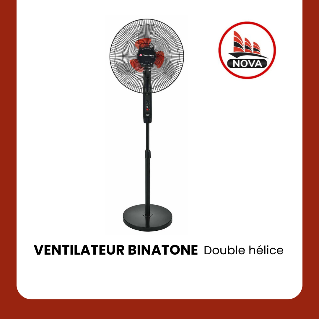 VENTILATEUR BINATONE Double Hélice